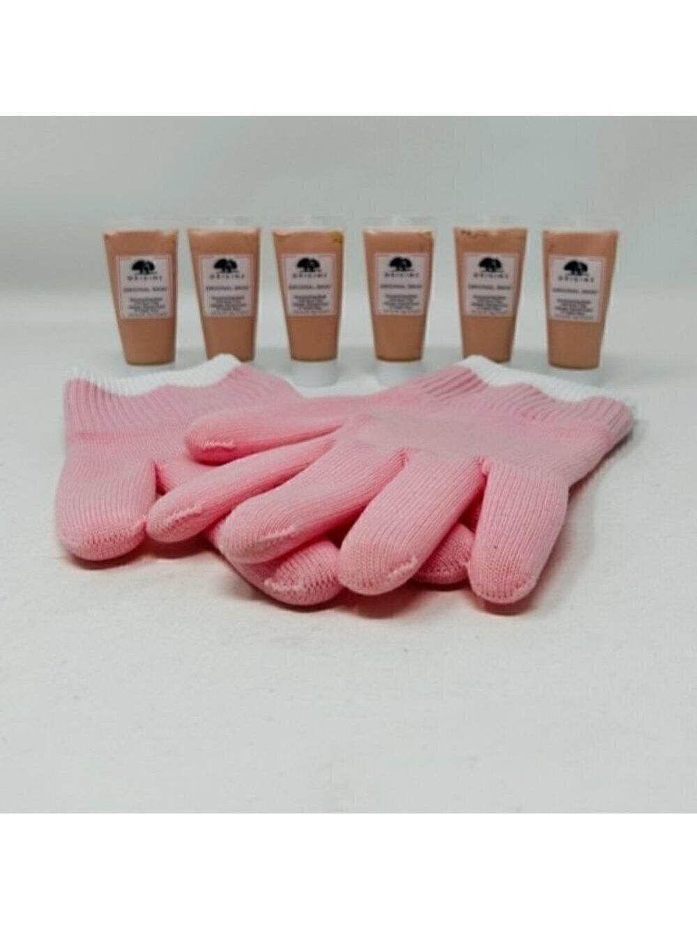 7 piece- Origins Mask and spa gloves